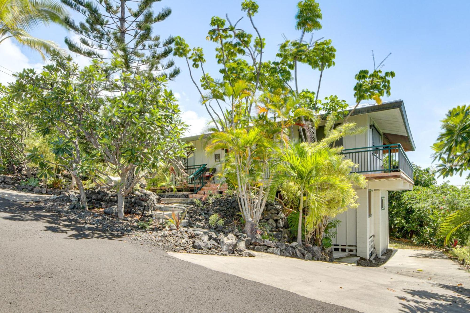 Ocean-View Bungalow Walk To Pebbles Beach! Hookena المظهر الخارجي الصورة