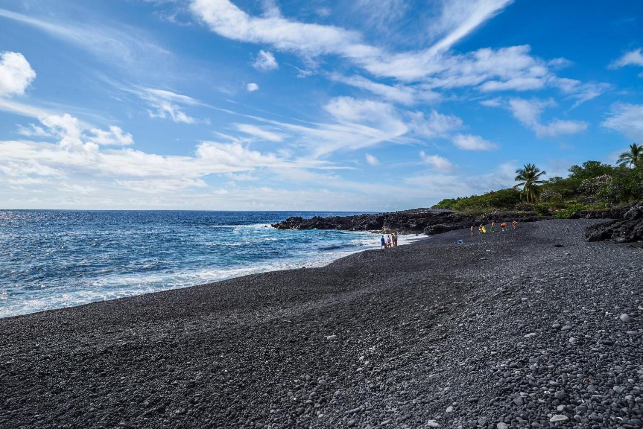 Ocean-View Bungalow Walk To Pebbles Beach! Hookena المظهر الخارجي الصورة